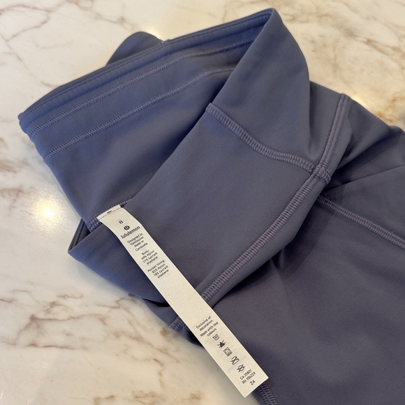 Lululemon Align Lavender High-Waisted Leggings, Size 8, worn once. - Picture 2 of 4